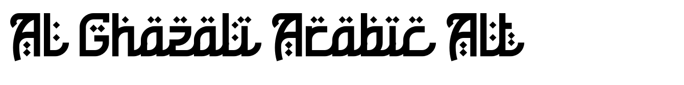 Al Ghazali Arabic Alt